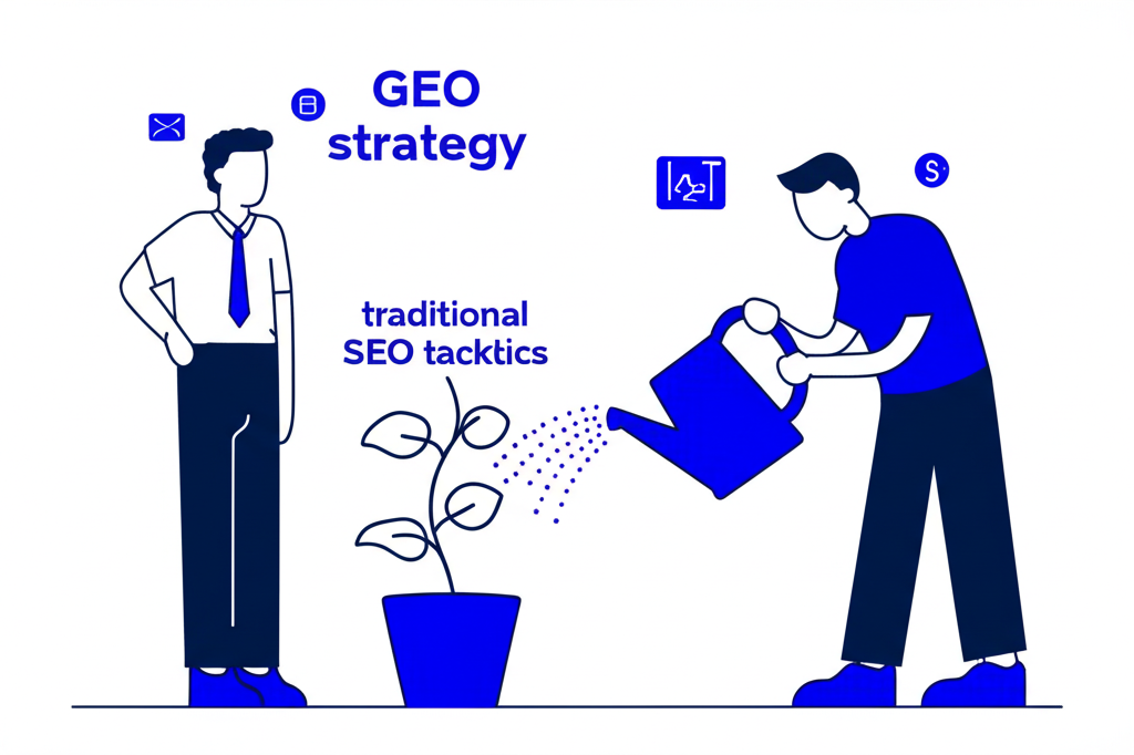 GEO requires building genuine authority signals, not just technical optimization